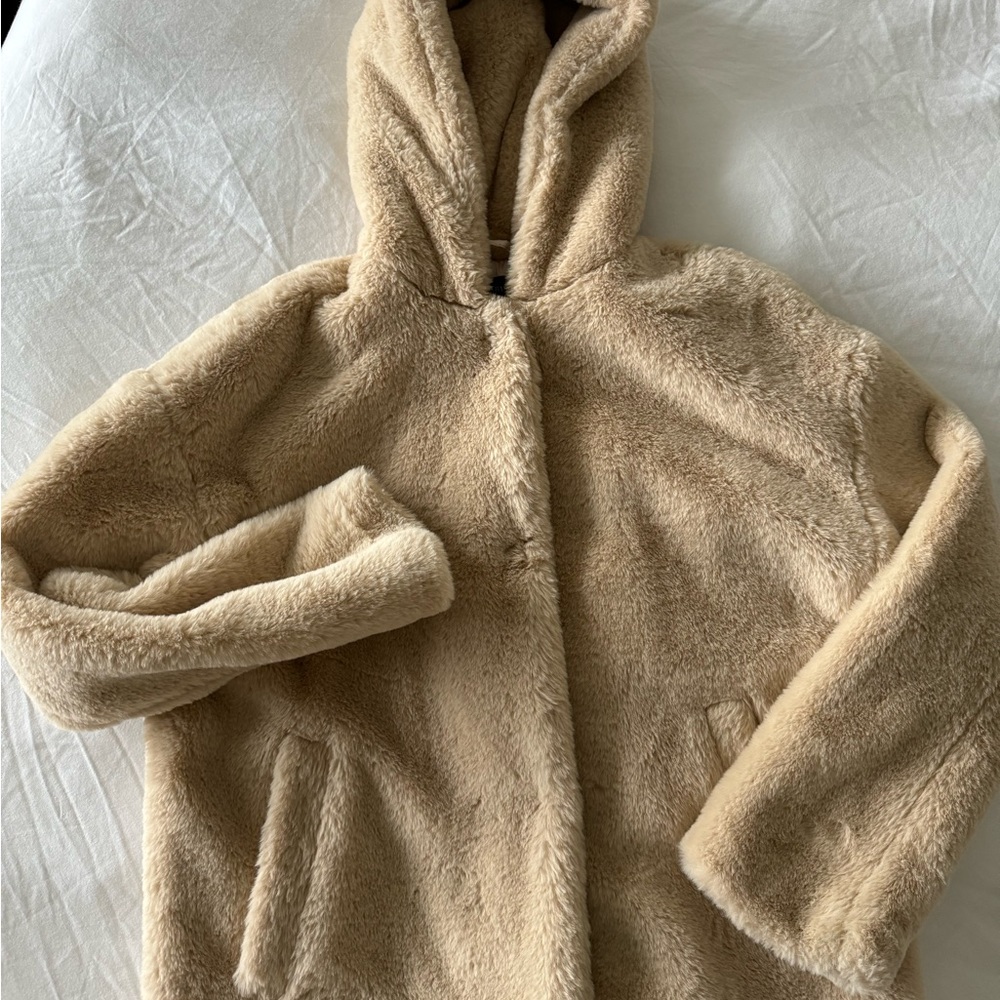 Zara faux fur jacket